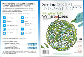 Click here to open Stanford Social Innovation Review 